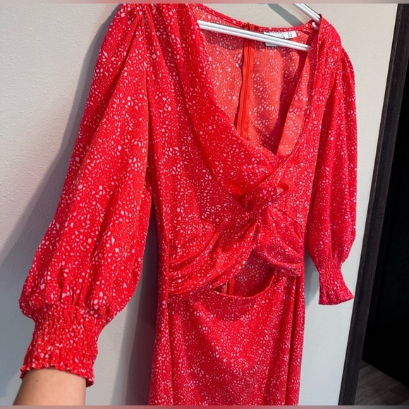 ASOS Design Red Dress Size 8 Cute! - Picture 8 of 13